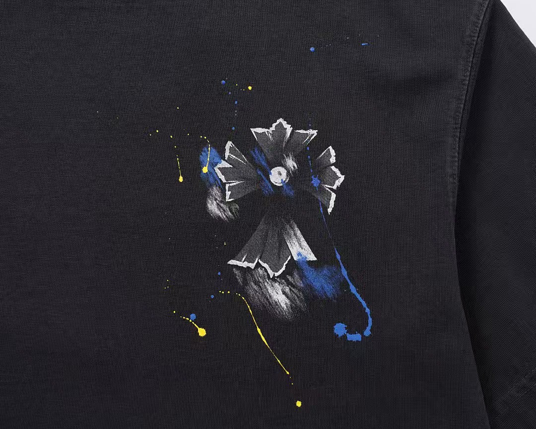 New printed short sleeved T-shirt