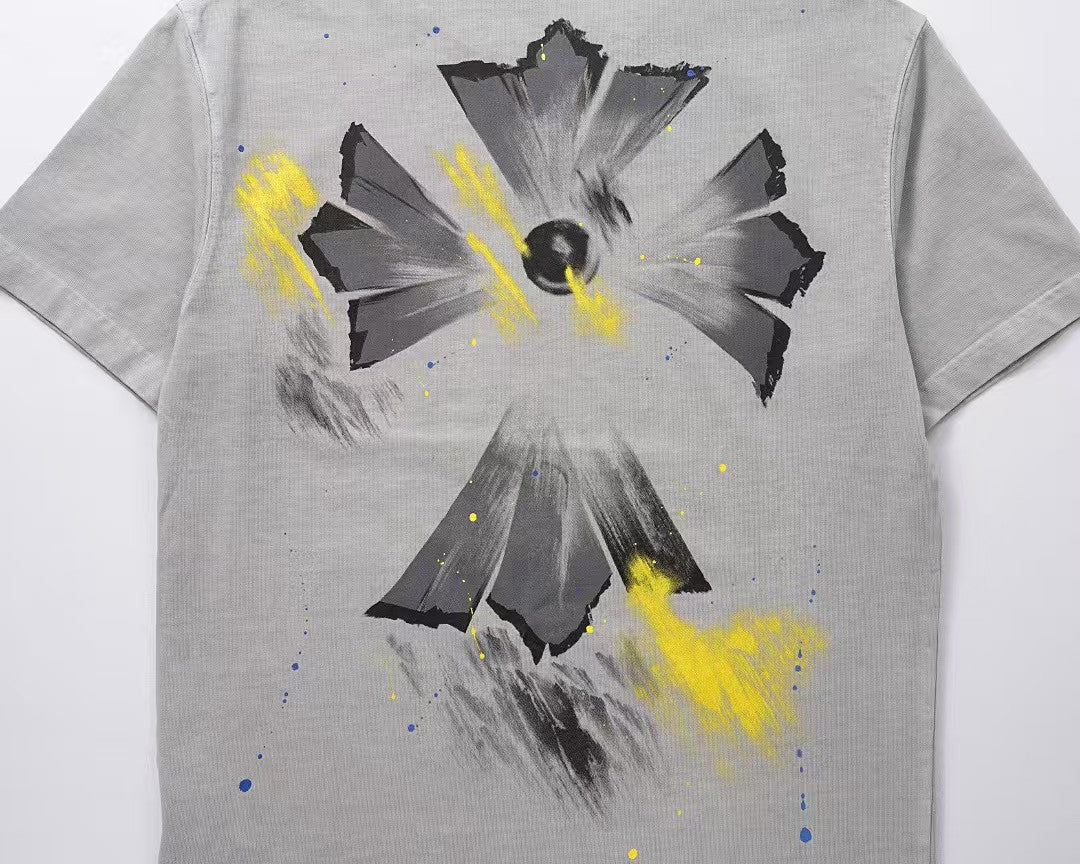 New printed short sleeved T-shirt