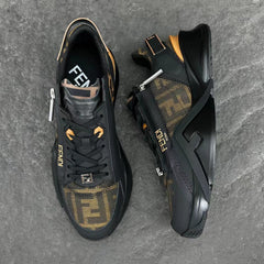 Classic black men's shoes sports shoes