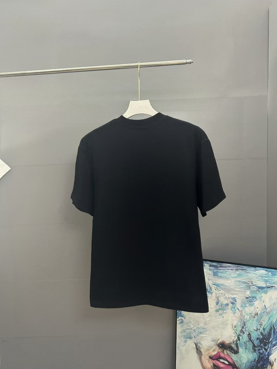 Classic printed round neck short sleeved T-shirt
