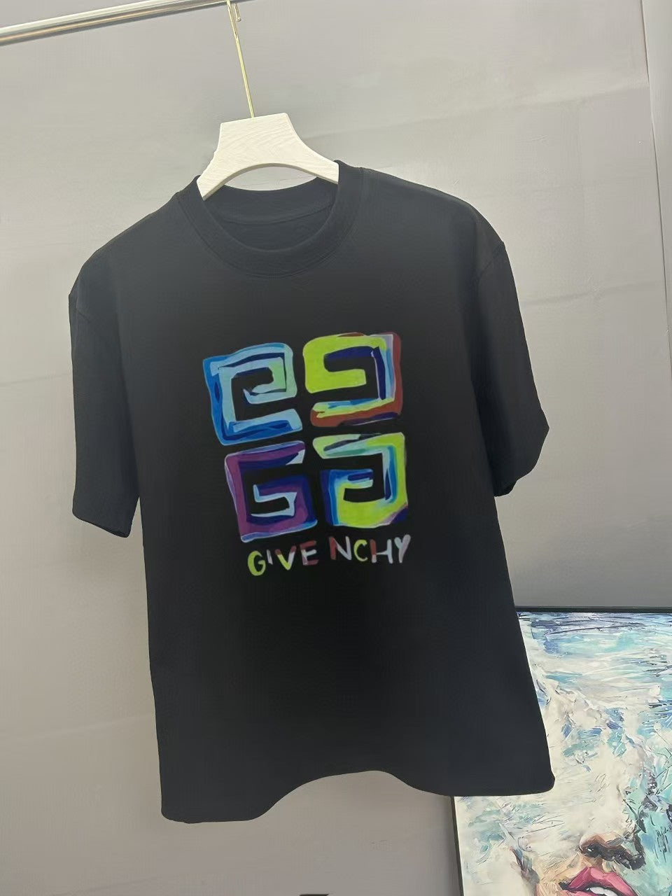 Classic printed round neck short sleeved T-shirt