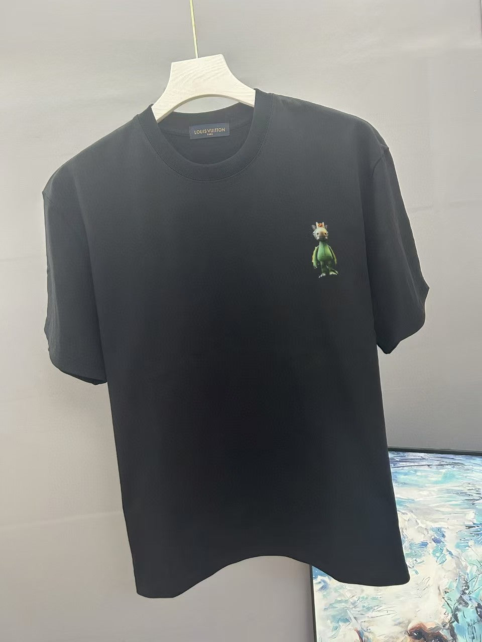 Classic printed round neck short sleeved T-shirt