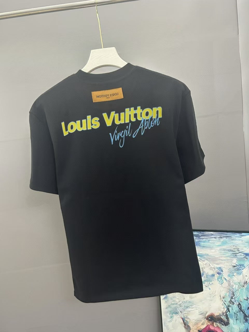 Classic printed round neck short sleeved T-shirt