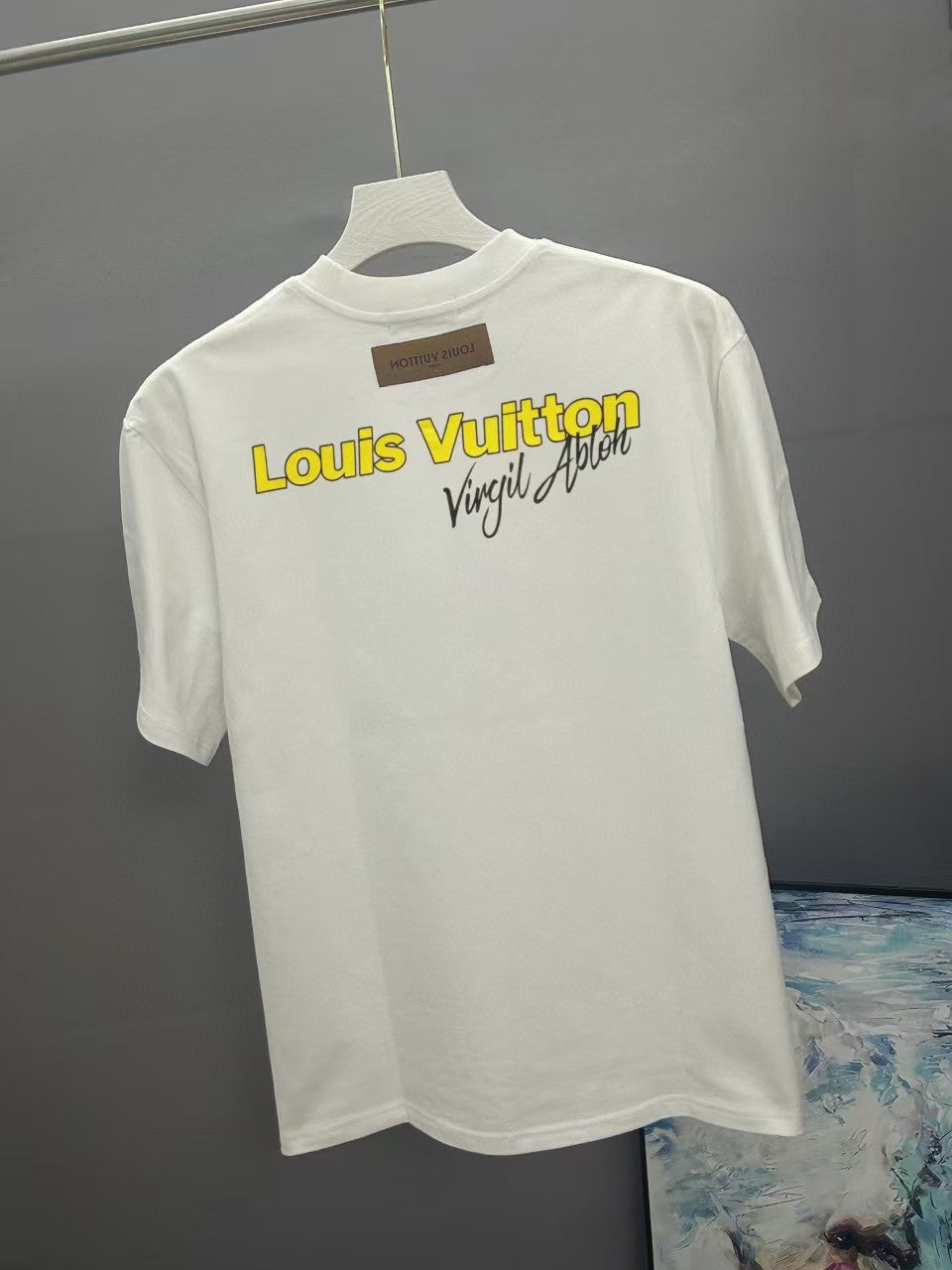 Classic printed round neck short sleeved T-shirt