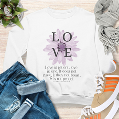 Love is Christian Sweatshirt
