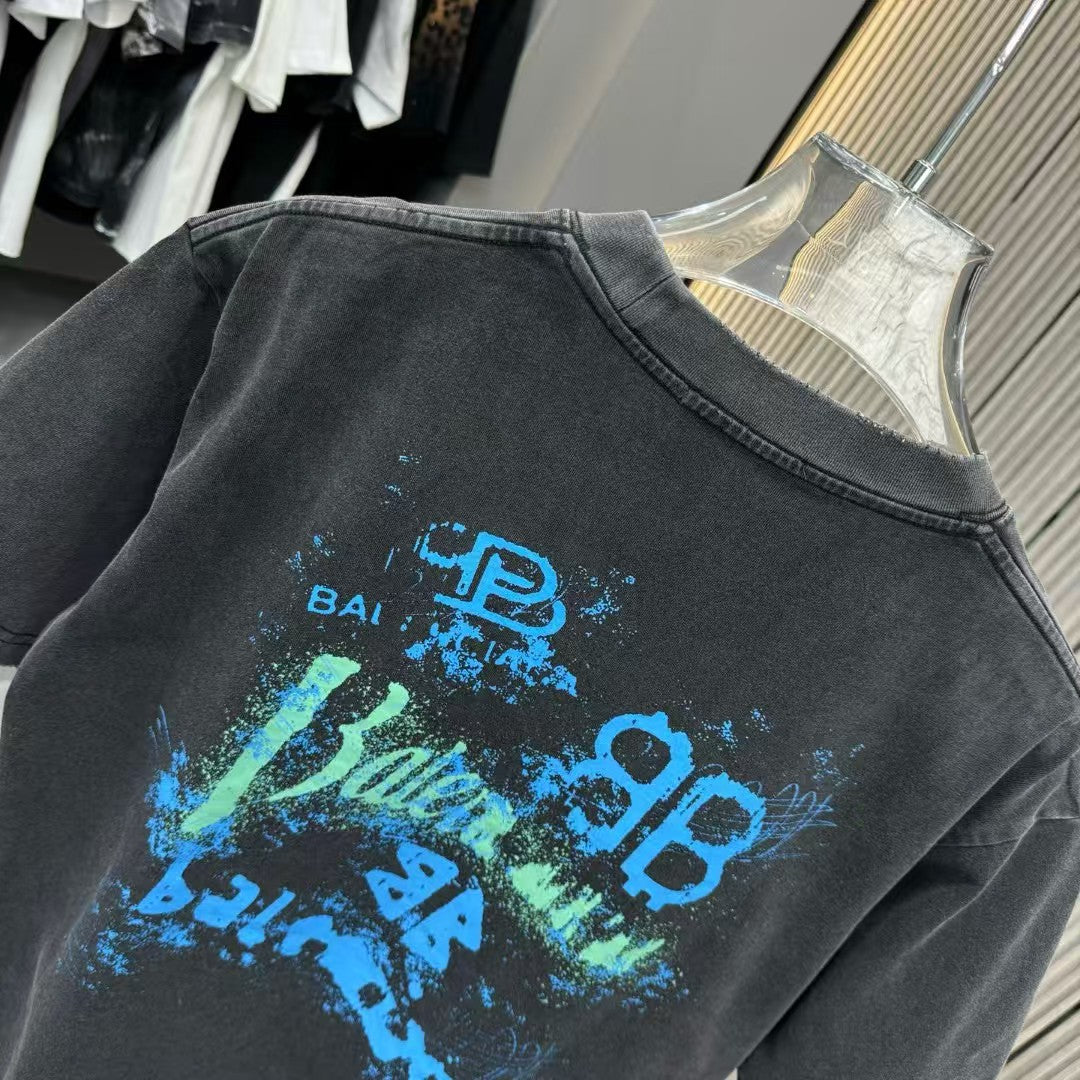 New round neck T-shirt
