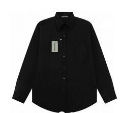 tape-embossed logo shirt on back