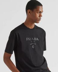 New letter logo light three-dimensional short-sleeved T-shirt