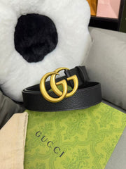 Cowhide three claw tie pattern men's belt