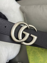 Cowhide three claw tie pattern men's belt
