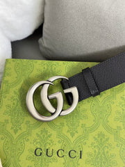 Cowhide three claw tie pattern men's belt