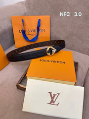Double sided waist belt for men