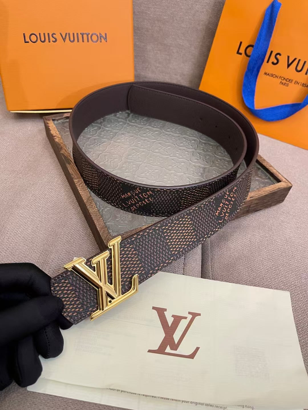 Double sided waist belt for men