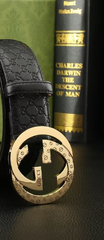 First layer calf leather men's belt