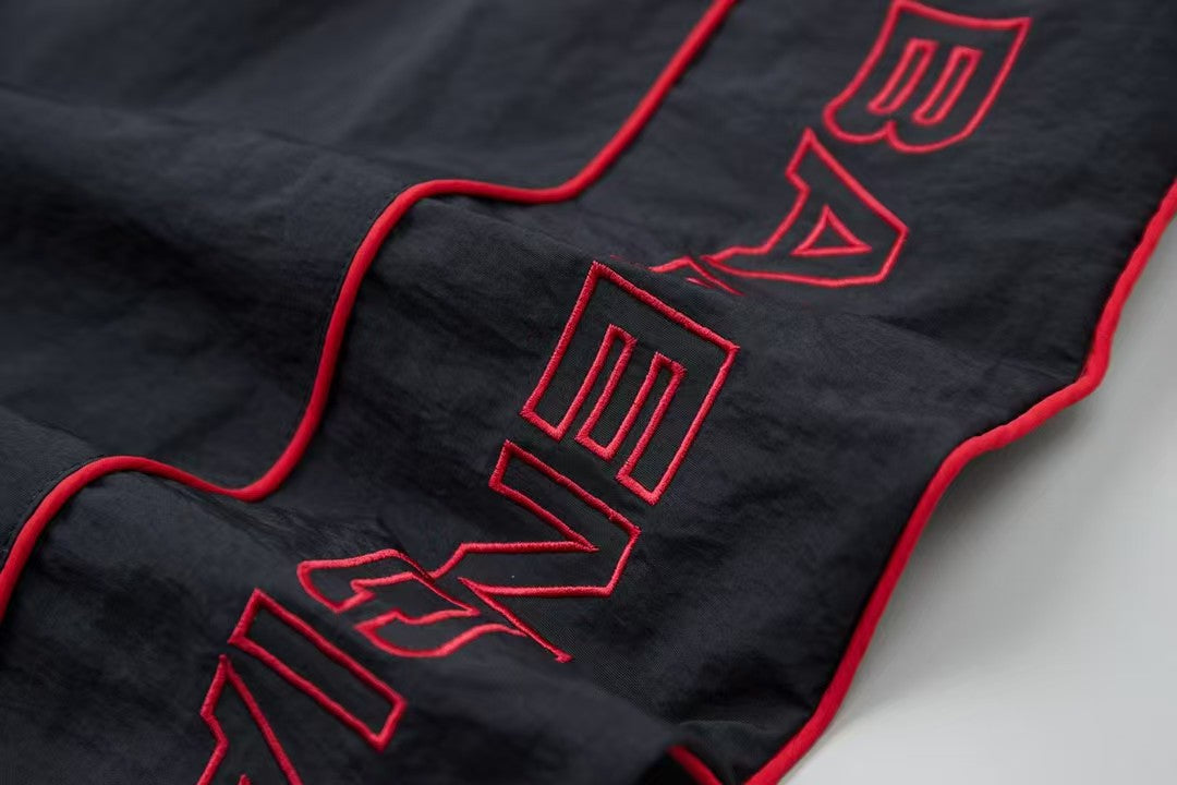 Embroidery sports suit