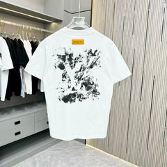 Spring and summer new round neck T-shirt