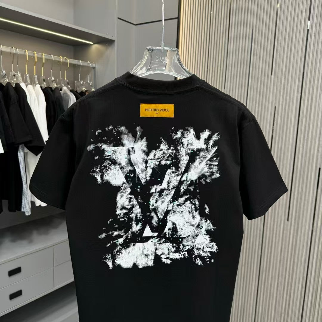 Spring and summer new round neck T-shirt