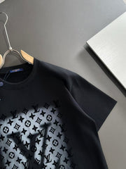 Chest dot printed T-shirt