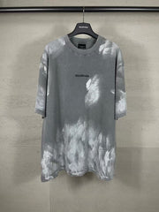 Embroidered hand-painted vintage short sleeved T-shirt