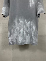 Embroidered hand-painted vintage short sleeved T-shirt