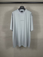 Classic letter embroidered short sleeved T-shirt