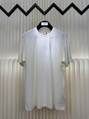 Embroidered short sleeved T-shirt