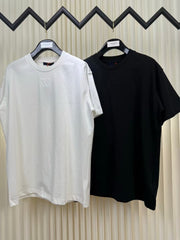 Logo embossed short sleeved T-shirt
