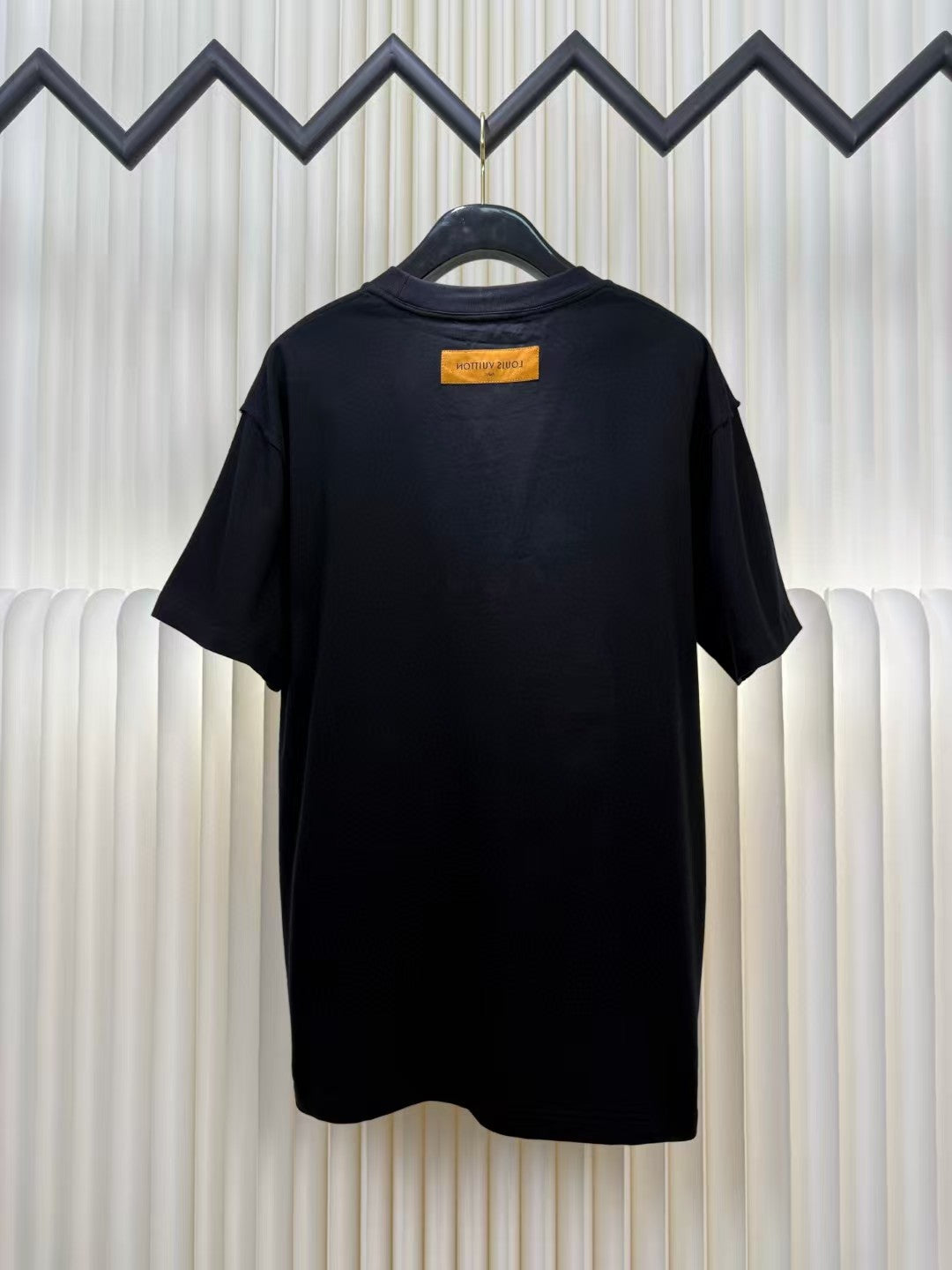 Logo embossed short sleeved T-shirt