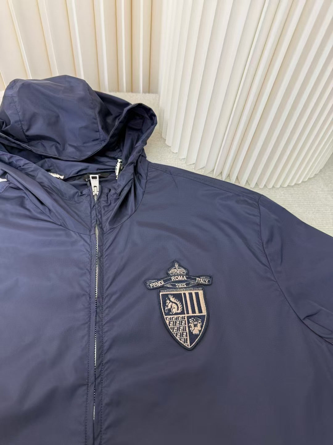 Blue high-tech cloth decorative jacket