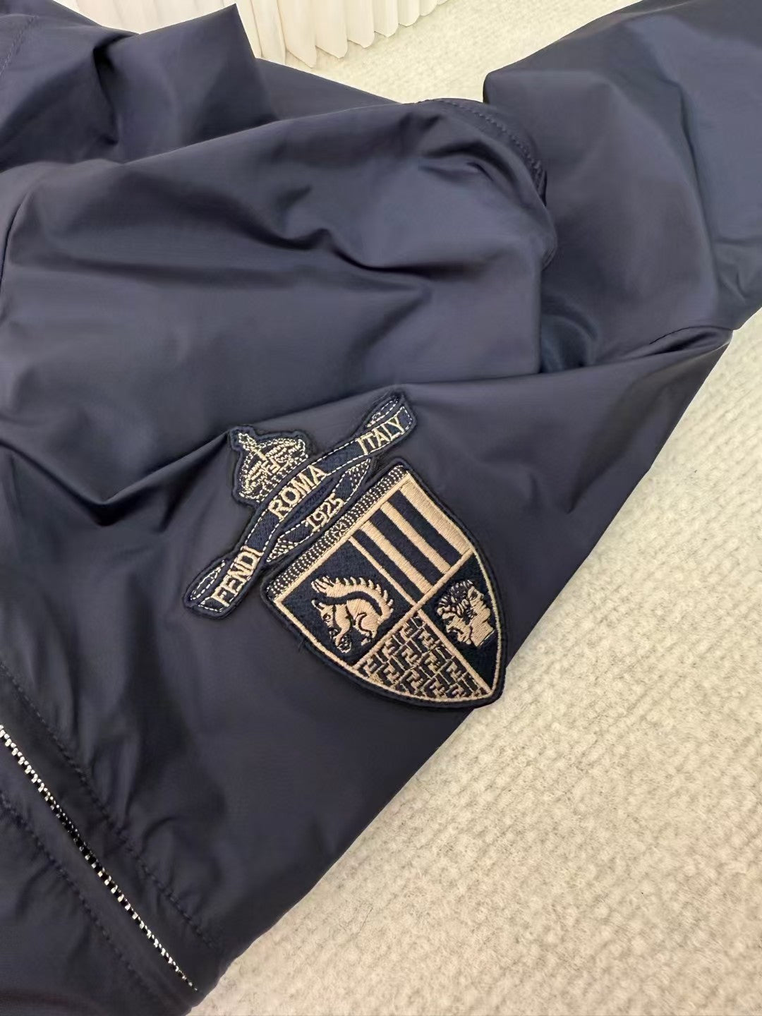 Blue high-tech cloth decorative jacket