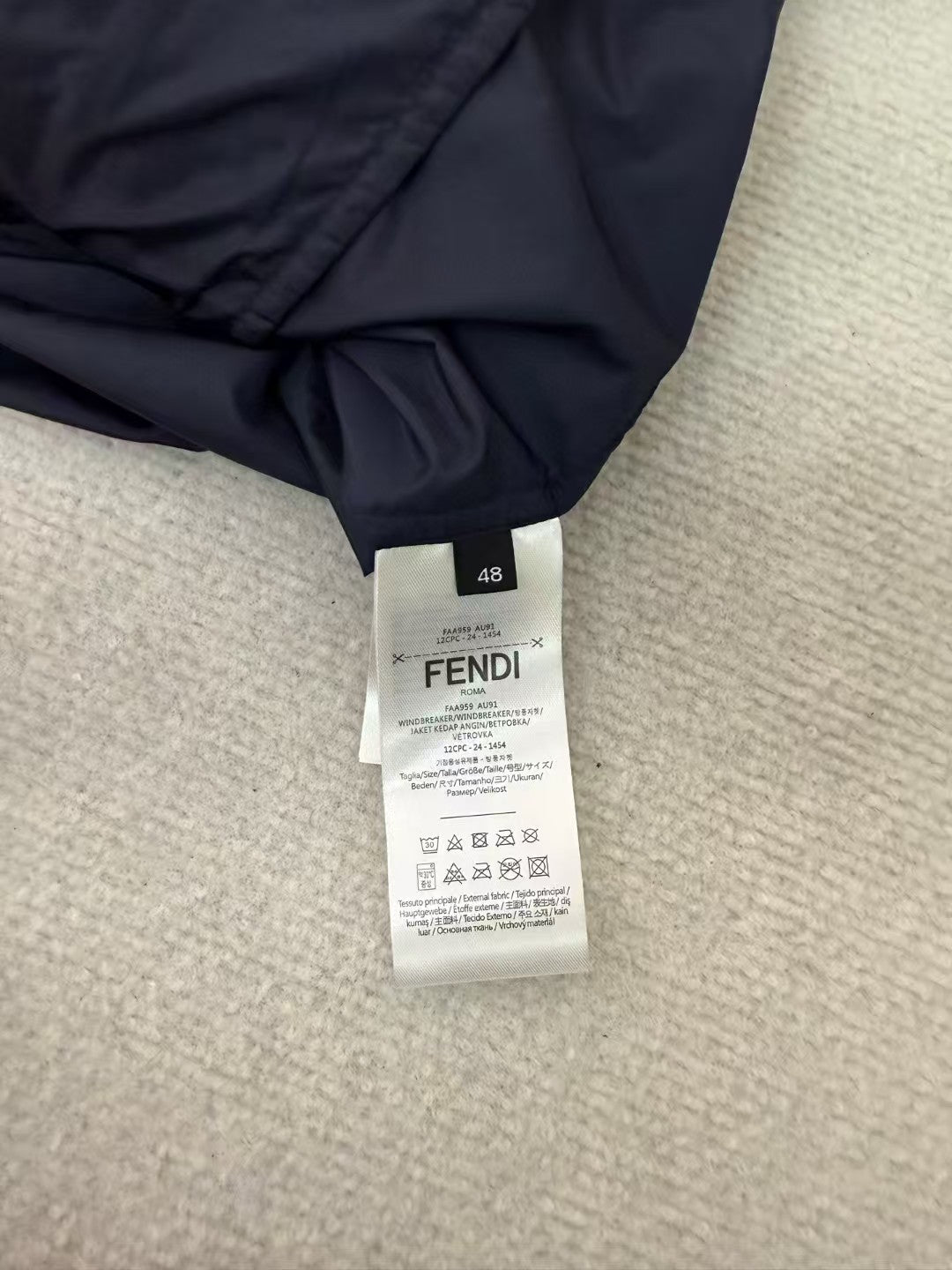 Blue high-tech cloth decorative jacket