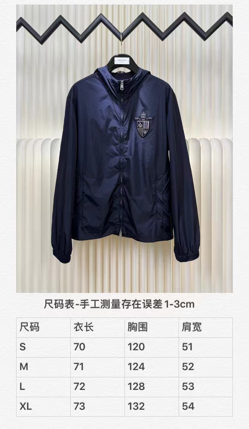 Blue high-tech cloth decorative jacket