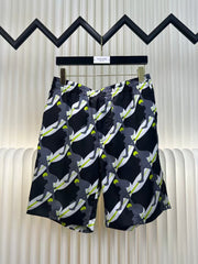 Surfing printed short shirt and shorts set