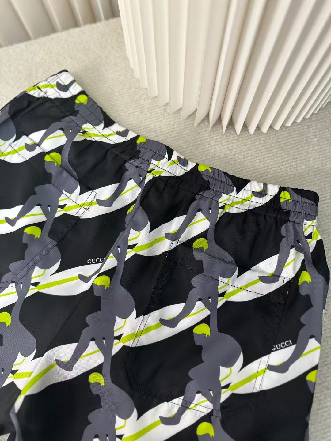 Surfing printed short shirt and shorts set