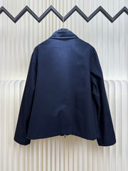 Embroidered collar jacket