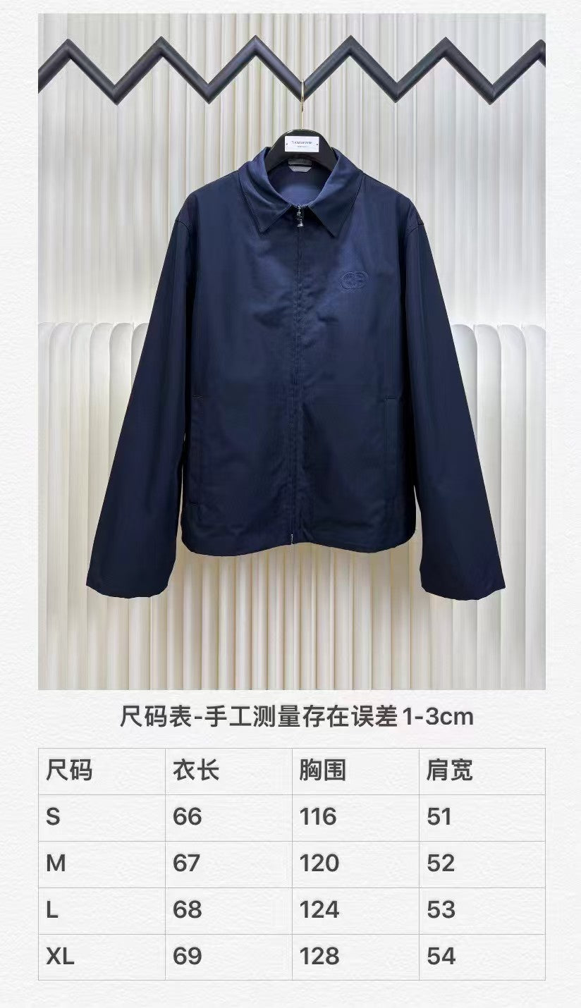 Embroidered collar jacket
