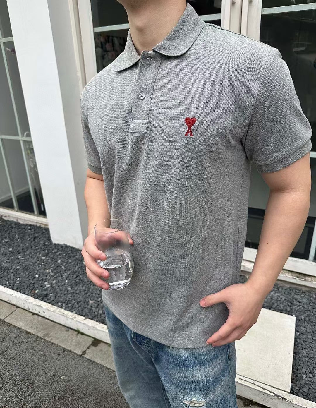 Embroidered Polo Shirt