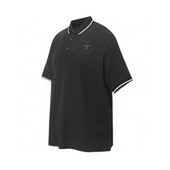 Embroidered business polo shirt short sleeved T-shirt