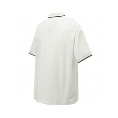 Embroidered business polo shirt short sleeved T-shirt