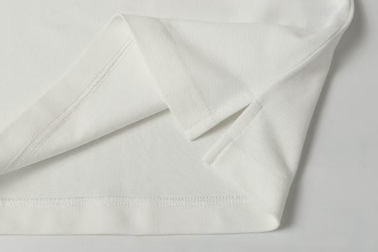 Embroidered business polo shirt short sleeved T-shirt