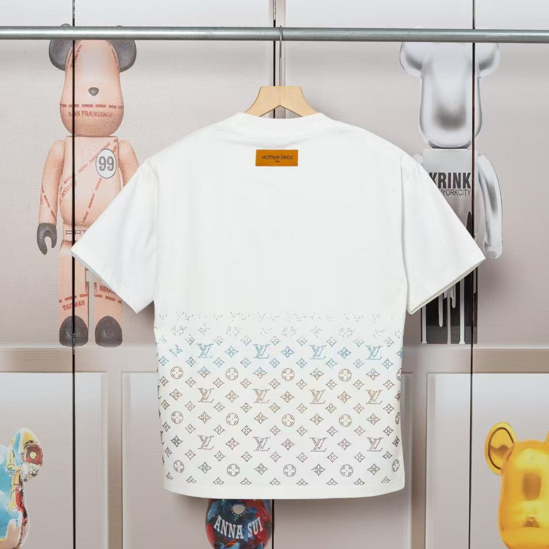 Jacquard new short sleeved T-shirt