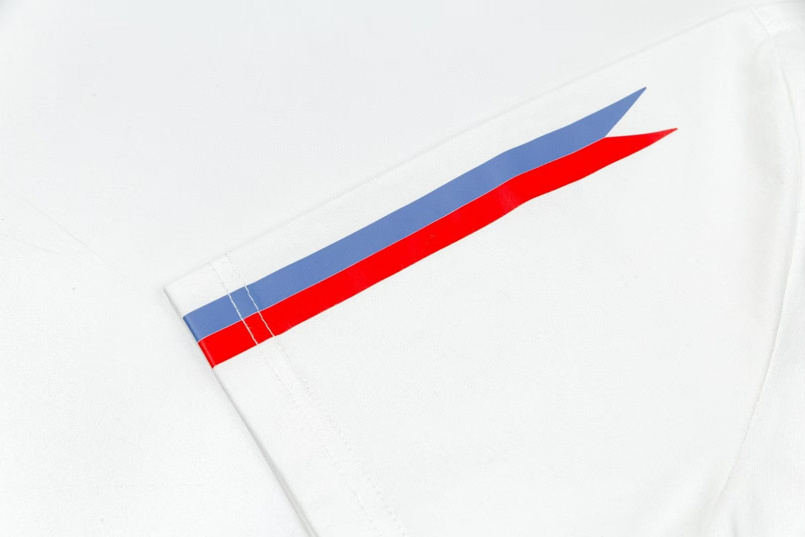 New Short Sleeve T-shirt with Color Bar