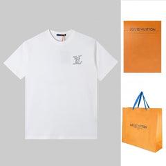 New embroidered short sleeved T-shirt
