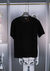 New plush casual short sleeved T-shirt
