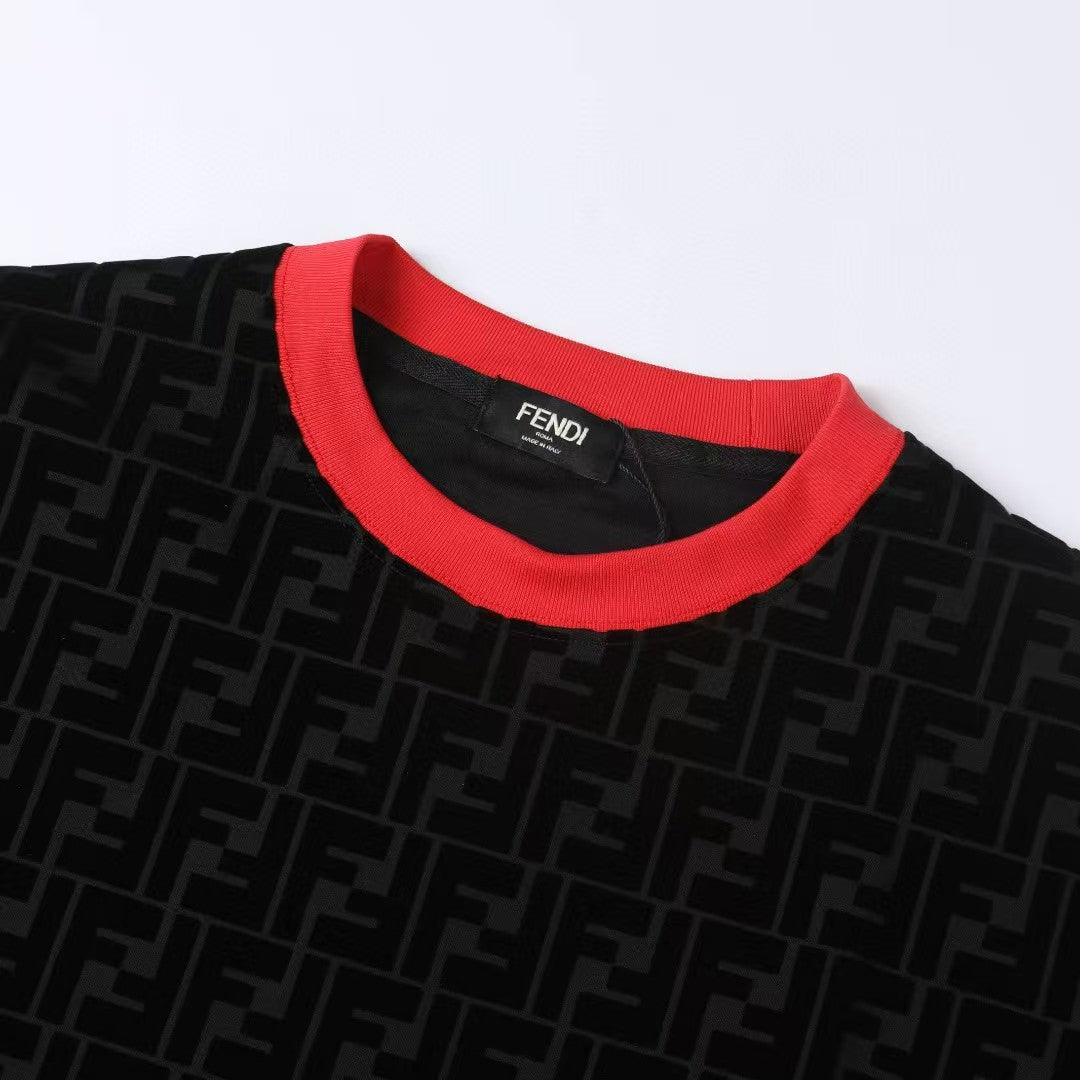 New plush casual short sleeved T-shirt