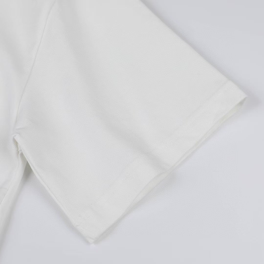 Spring and summer chest pocket short sleeved T-shirt