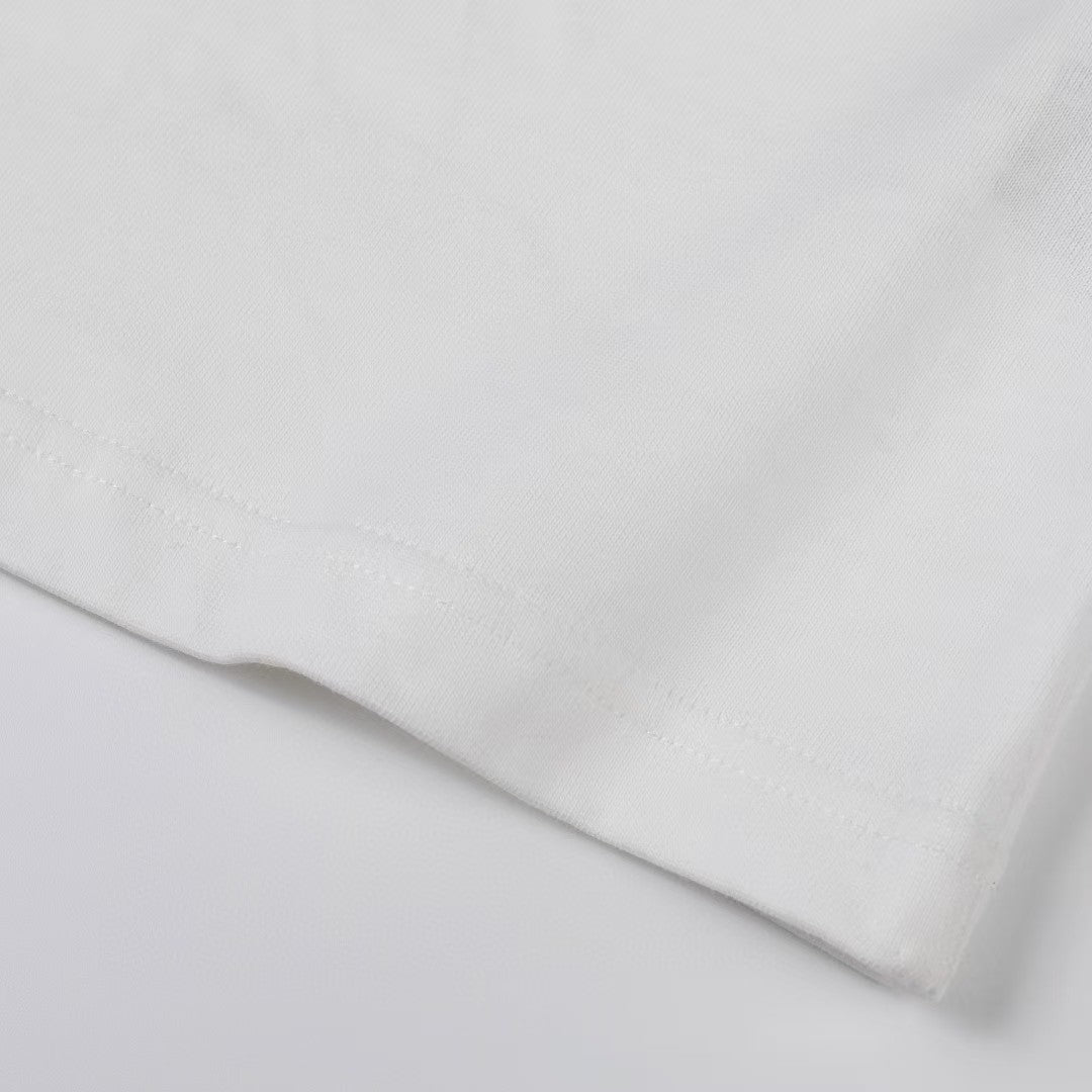 Spring and summer chest pocket short sleeved T-shirt