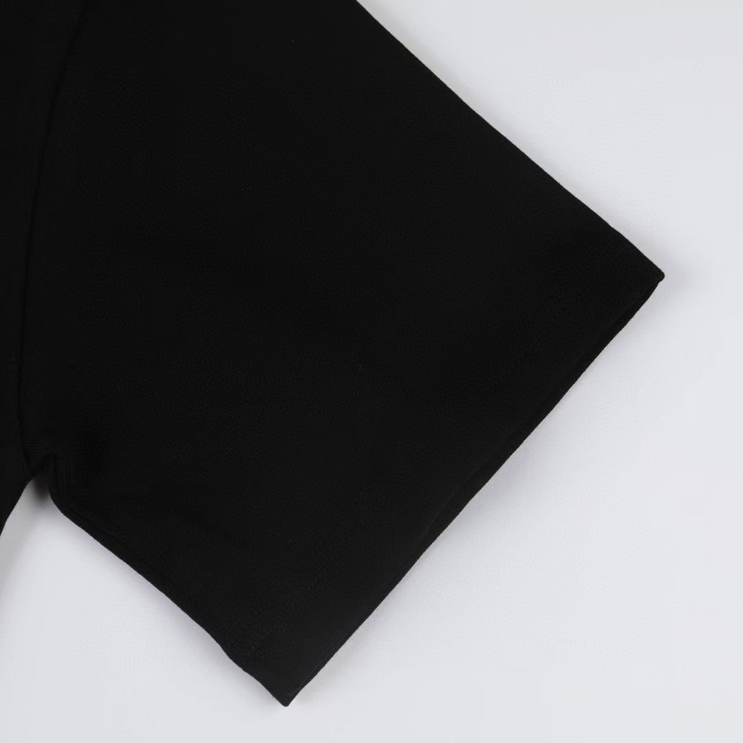 Spring and summer chest pocket short sleeved T-shirt