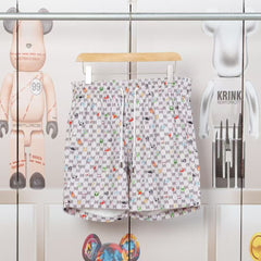 Men's jacquard letter beach pants