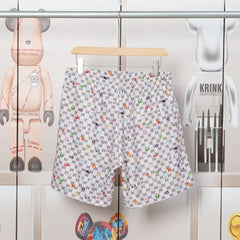 Men's jacquard letter beach pants